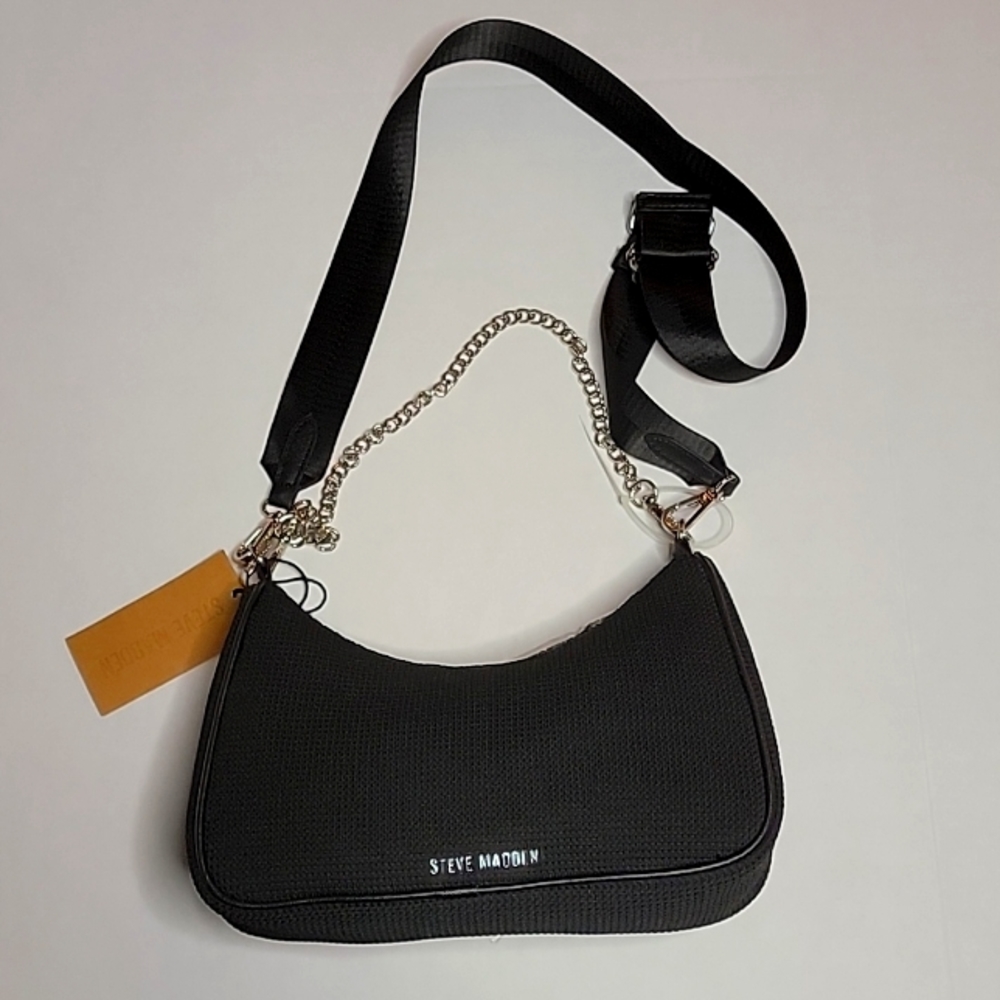 Steve Madden sparkly crossbody with adjustable straps